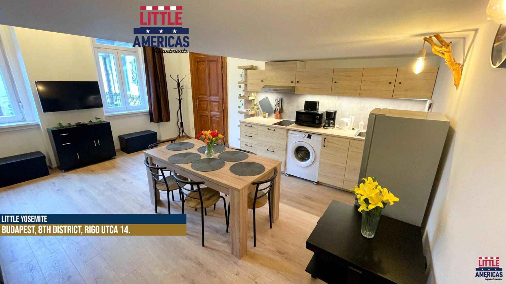 Little Americas National Parks Apartments Budapest Bagian luar foto