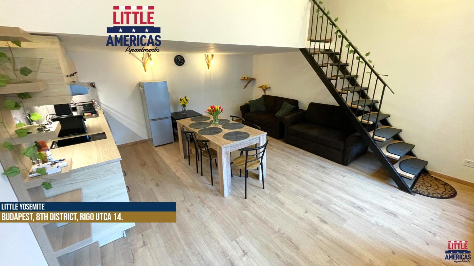 Little Americas National Parks Apartments Budapest Bagian luar foto